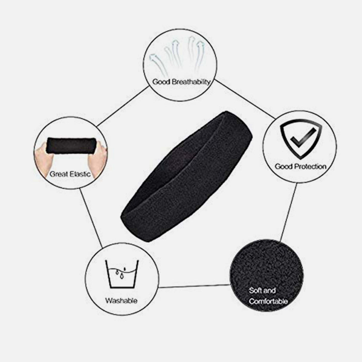 شريط للرأس قطن