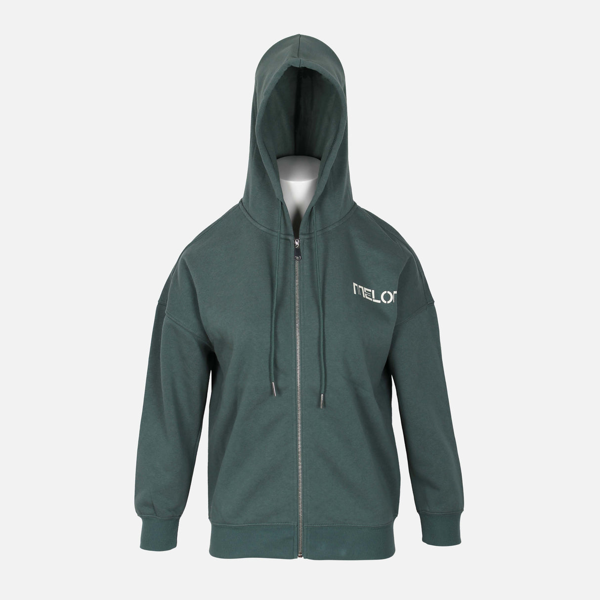 Ladies Fleece Full Zipper Hoodie