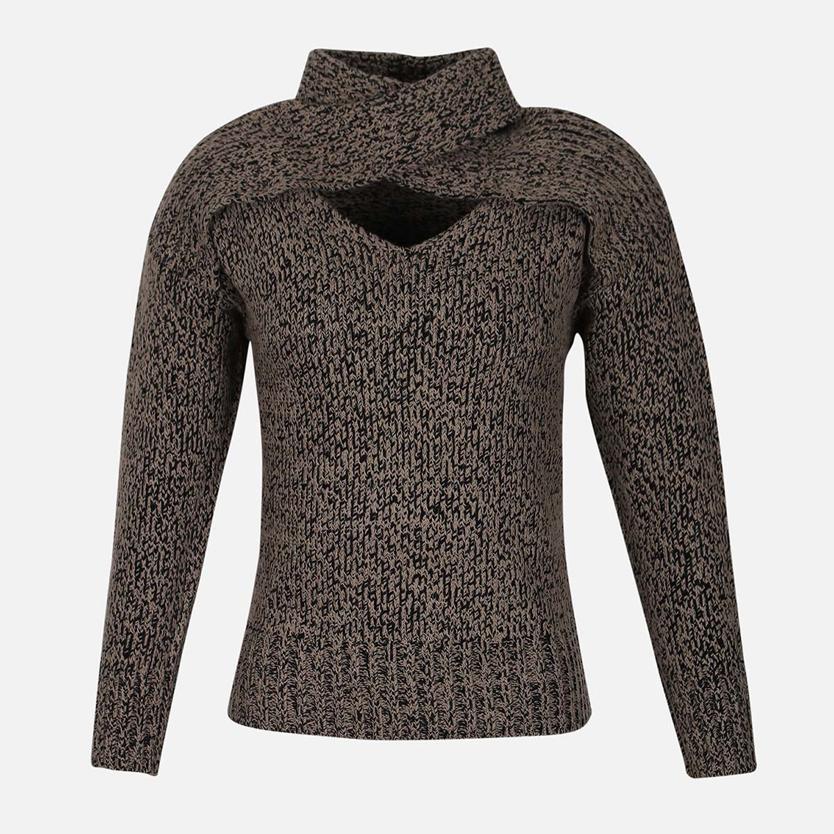 Ladies High Neck Sweater