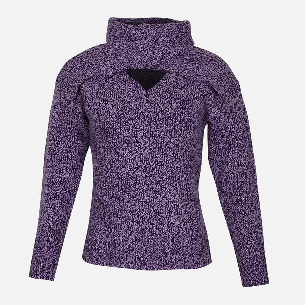 Ladies High Neck Sweater