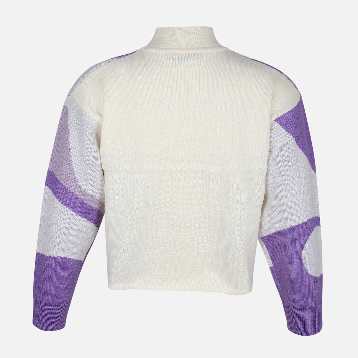 سويتر نسائي بياقة عالية