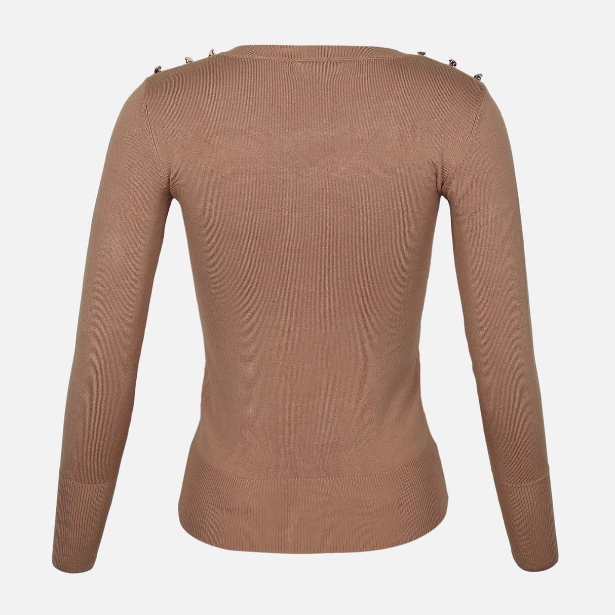 Ladies Basic Sweater v Neck