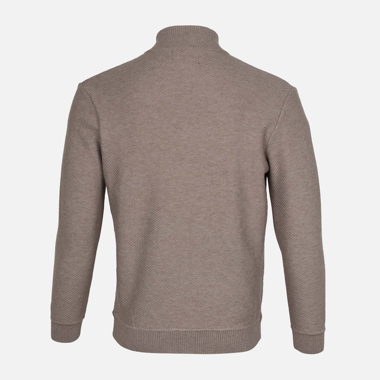 MEN REGULAR FIT SWEATER FULL ZIPPER