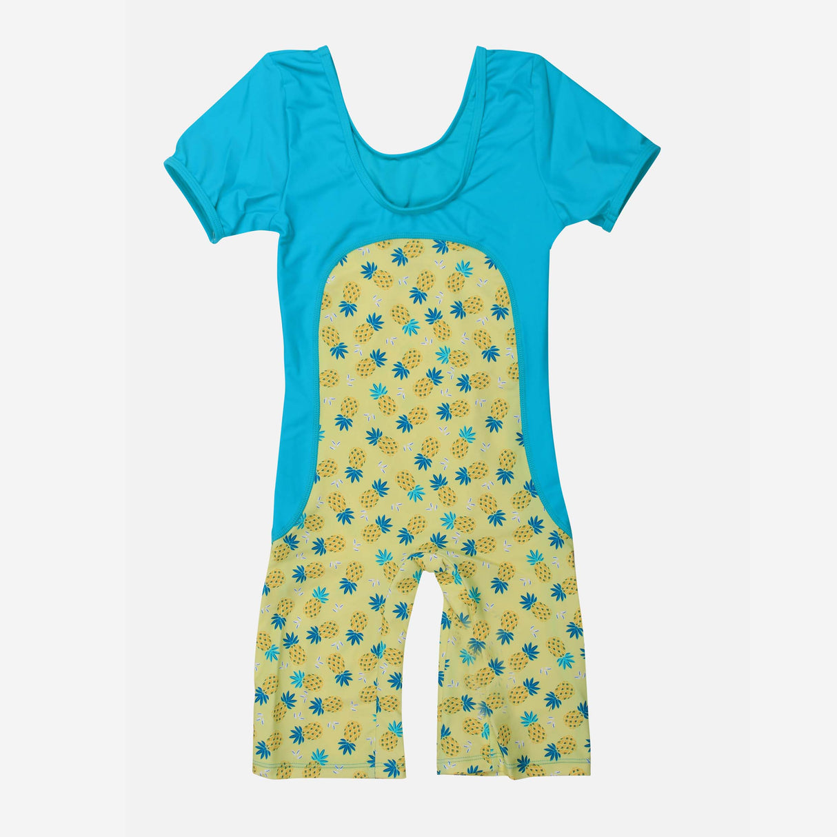 طقم سباحة بقصة بويليغ قصيرة بناتي