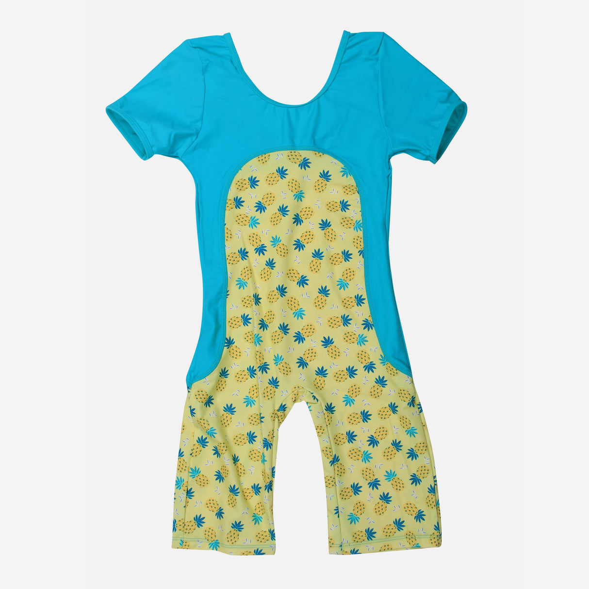 طقم سباحة بقصة بويليغ قصيرة بناتي