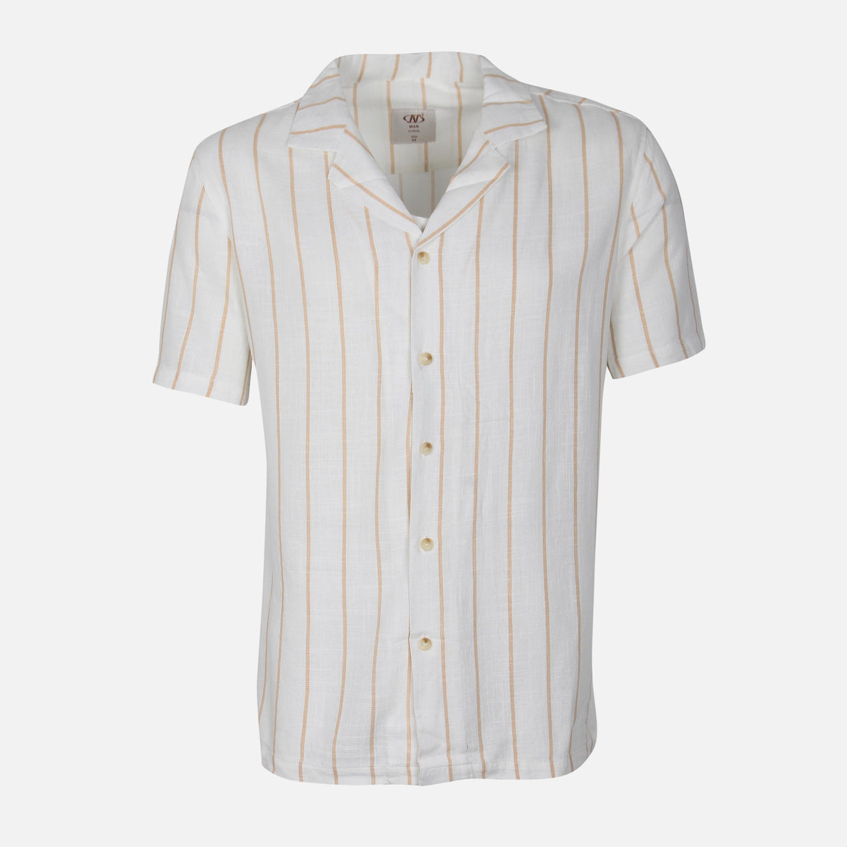 MEN SHORT-SLEEVE LINEN SHIRT