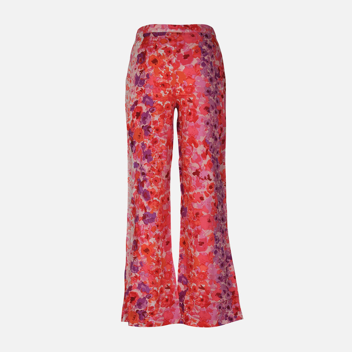 بنطلون بتصميم مطبوع من الفسكوز نسائي