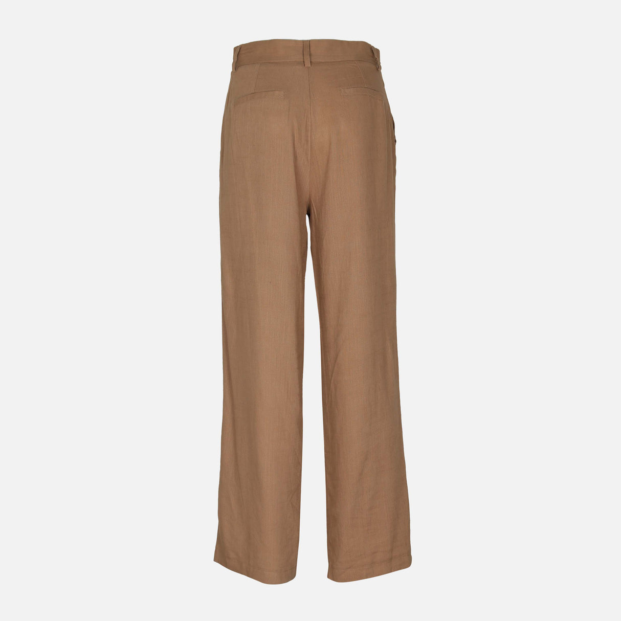 Ladies Linen Blend Casual Pants
