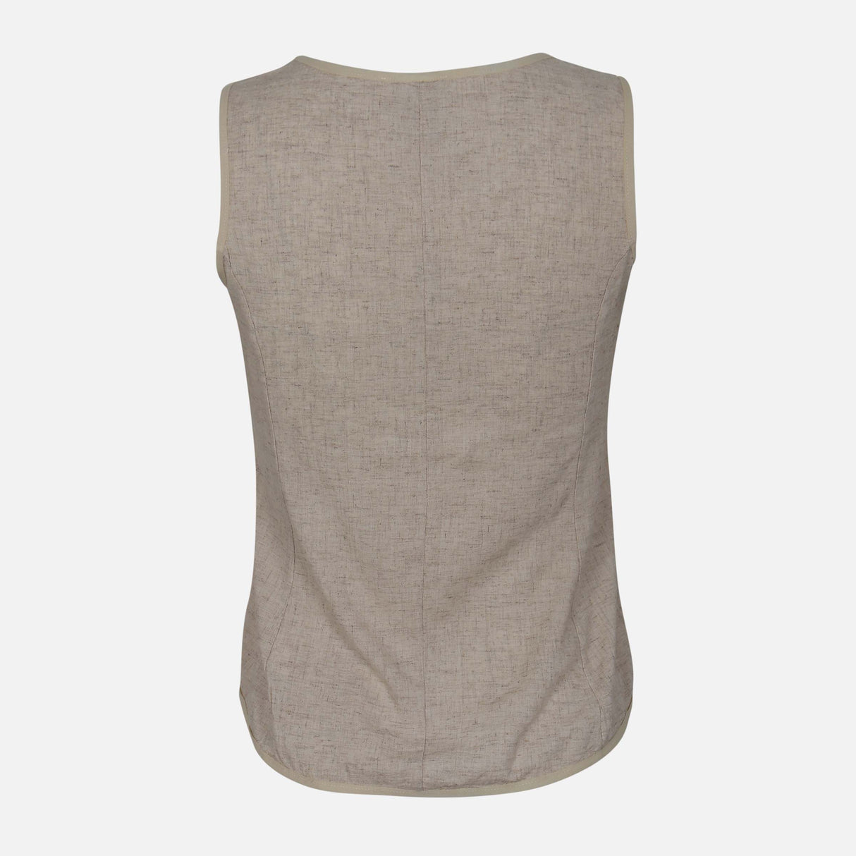 LADIES SHORT SLEEVE WOVEN TOP