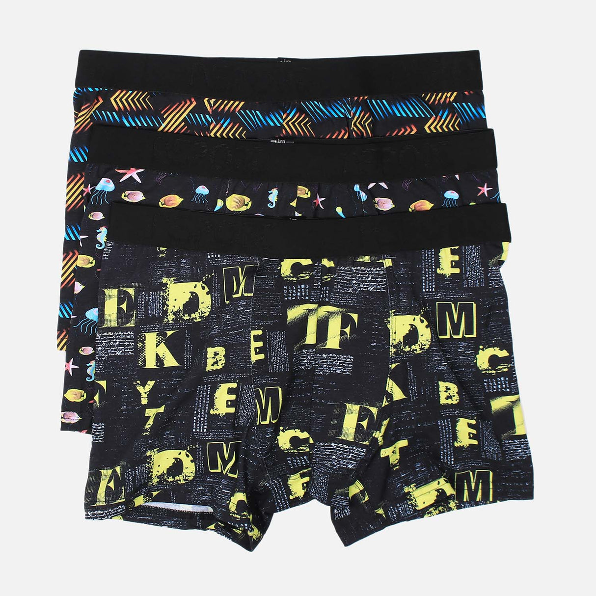 MEN DIGITAL BOXER 3 PIECES