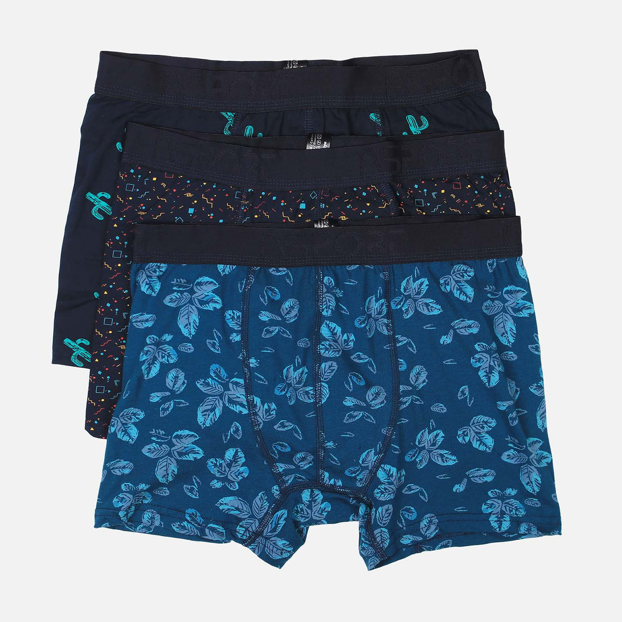 MEN PRINTED BOXER 3 PIECES