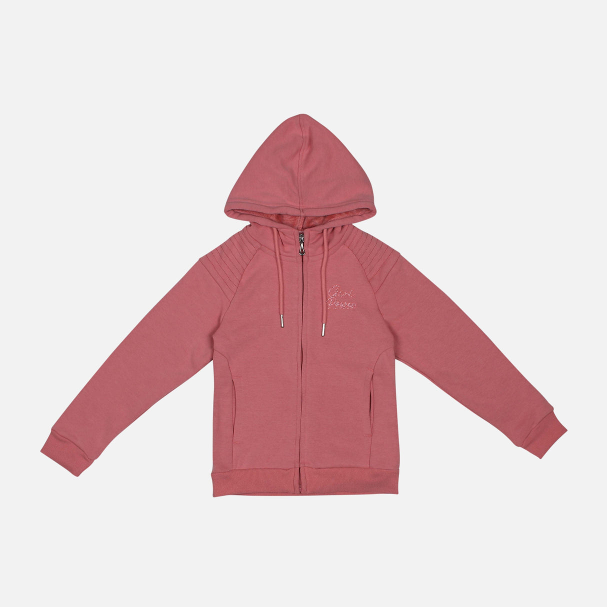 GIRLS HOODED CARDIGAN