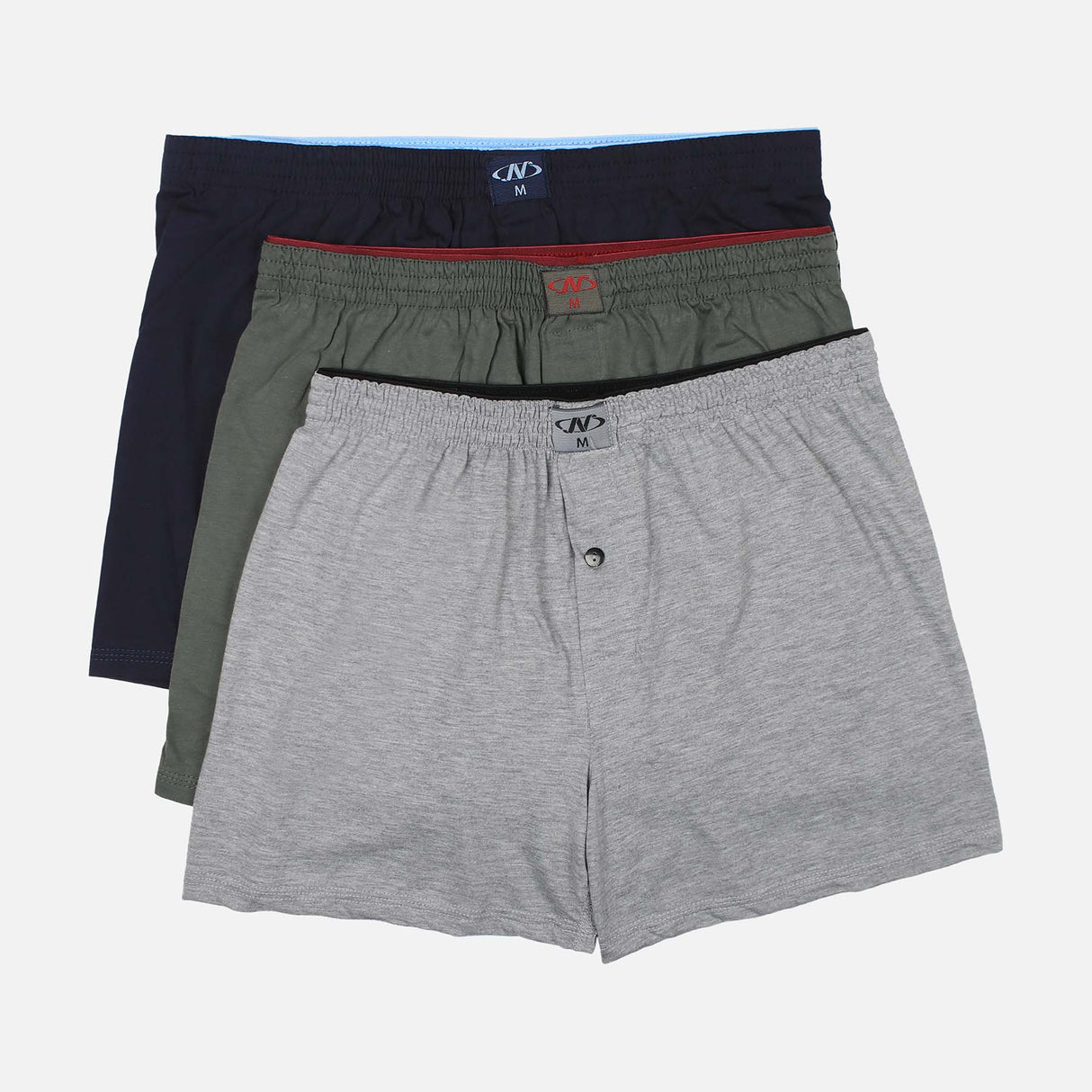 MEN TOWEL WAIST BASIC BOXER 3 PIECES