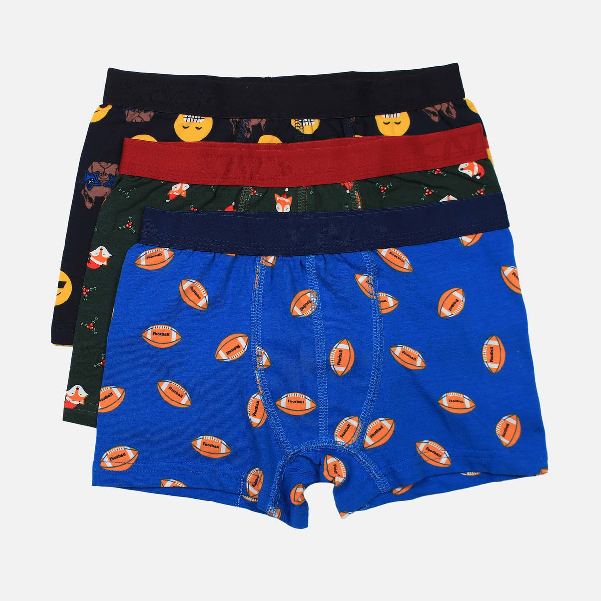 BOYS PRINTED BOXER 3 PIECES