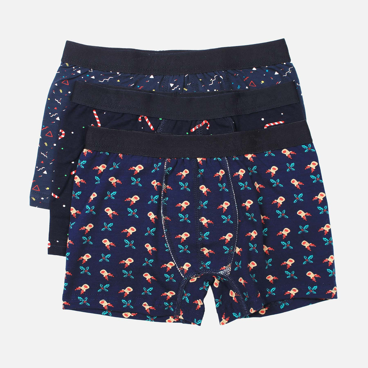 BOYS PRINTED BOXER 3 PIECES