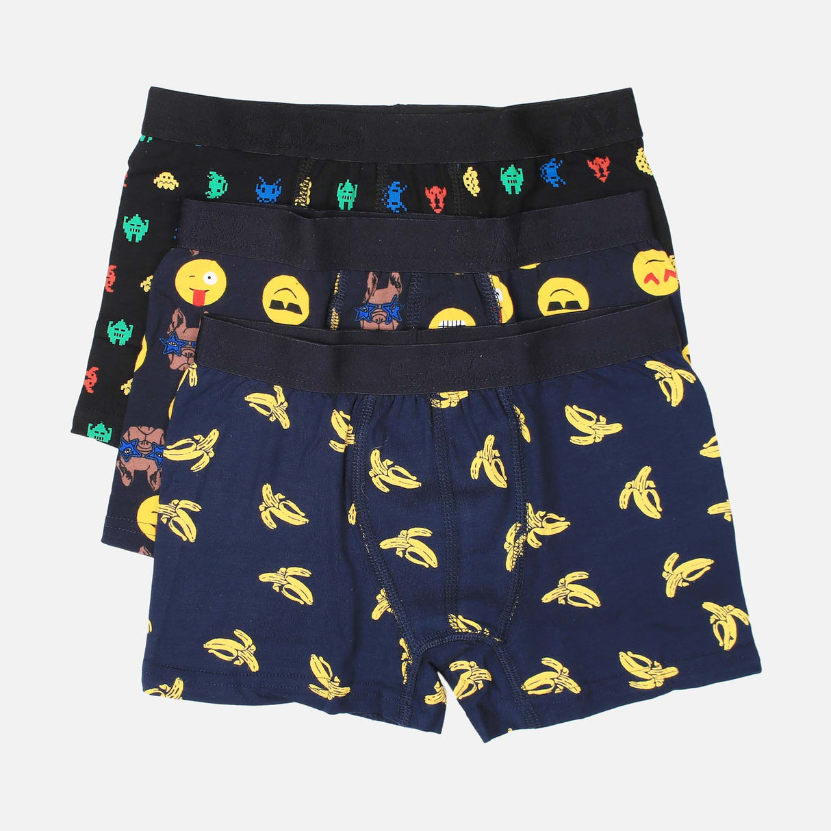 BOYS PRINTED BOXER 3 PIECES