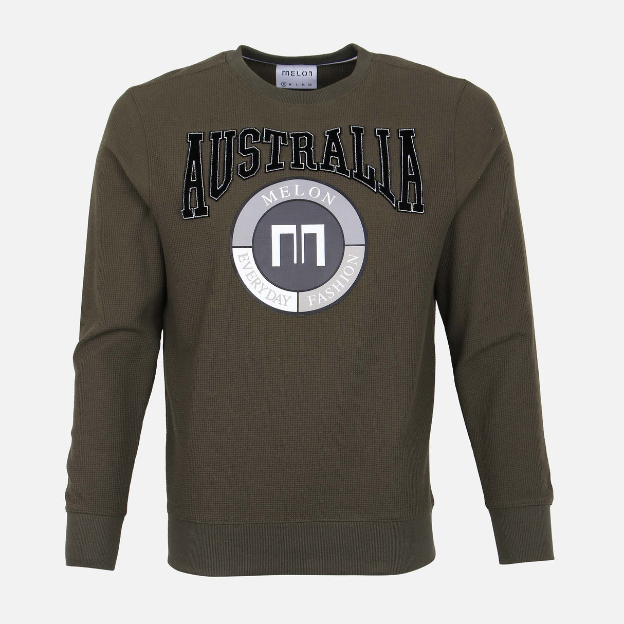 MEN ROUND NECK PULLOVER