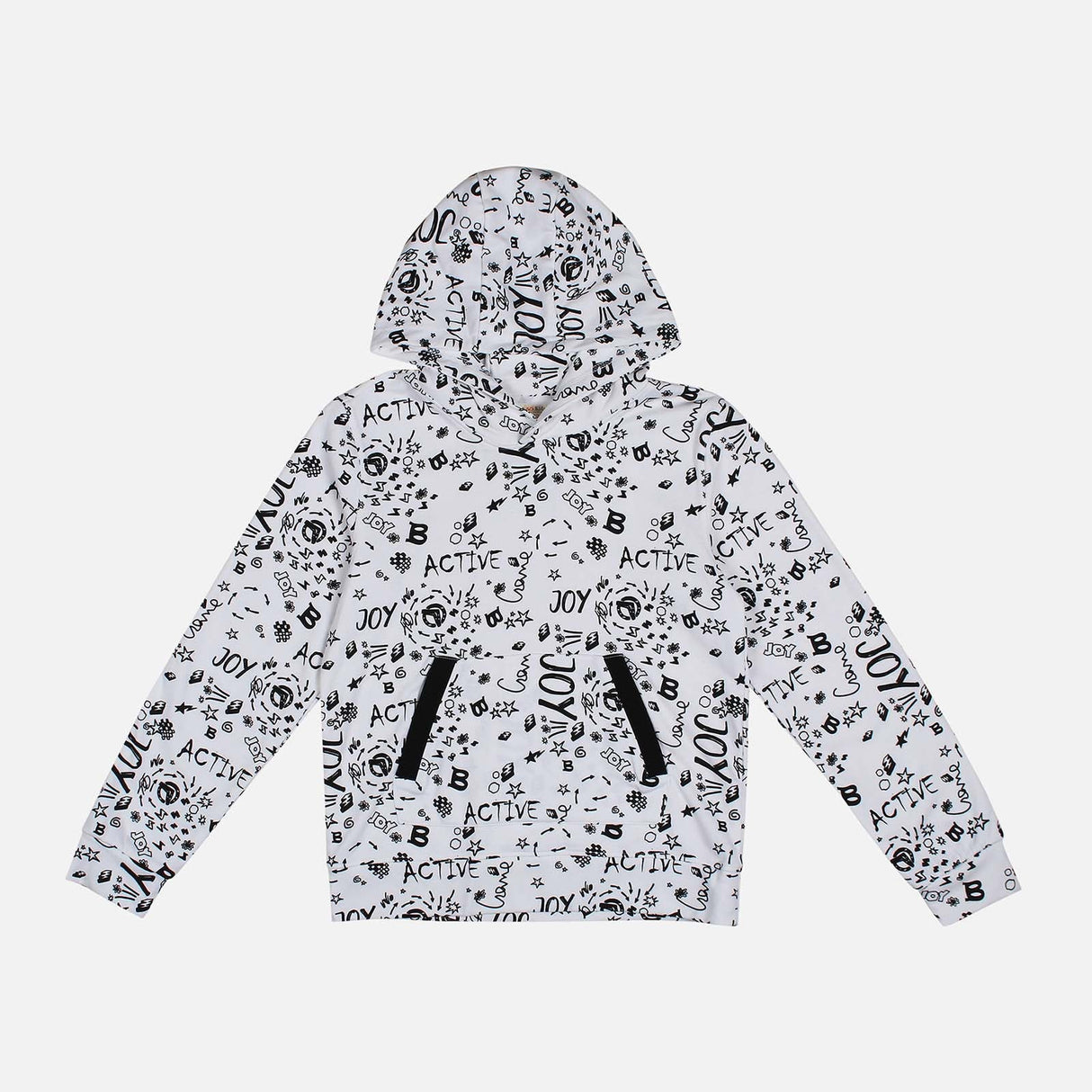 BOYS FASHION HOODED PULLOVER