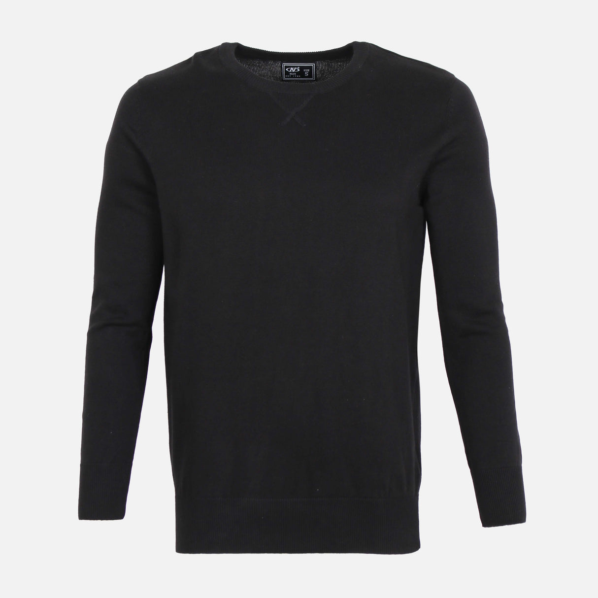MEN SOLID V-NECK SWEATER