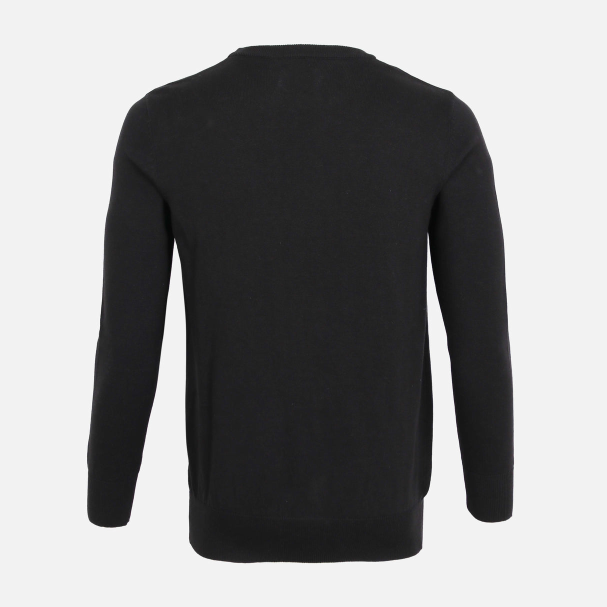 MEN SOLID V-NECK SWEATER