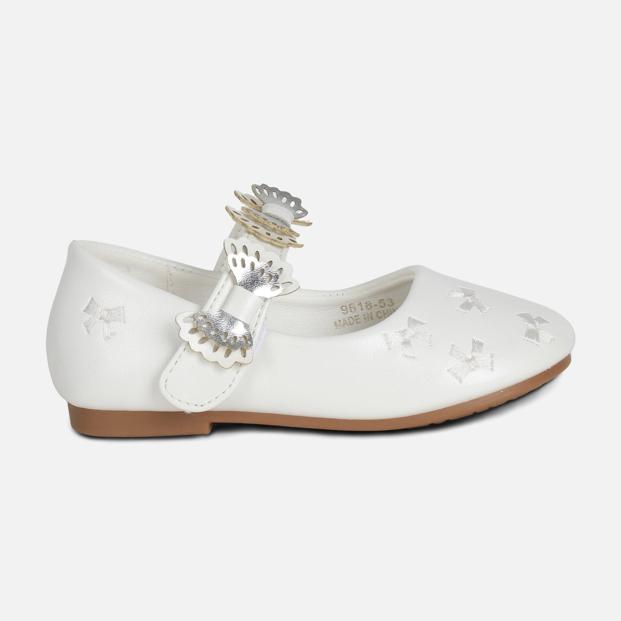 GIRLS BALLERINA VELCRO SHOES