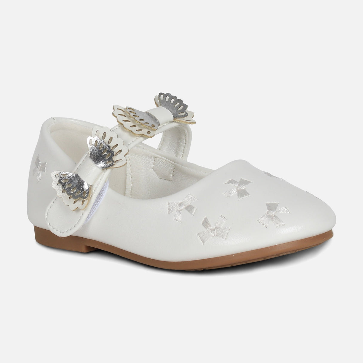 GIRLS BALLERINA VELCRO SHOES