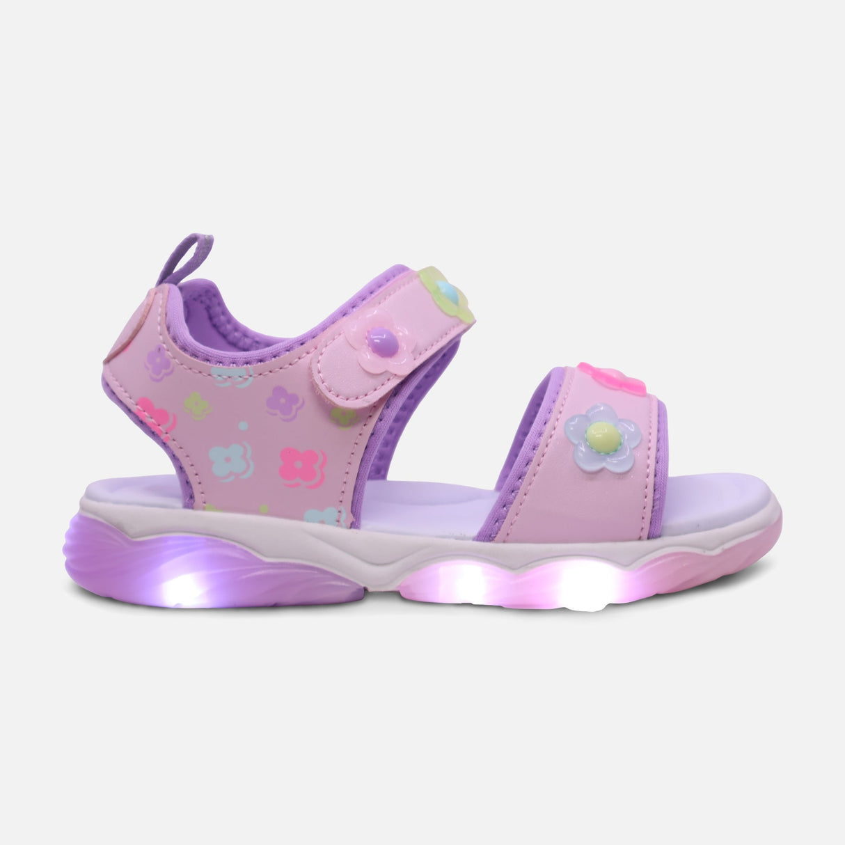 GIRLS LIGHT SLIP-ON SANDALS
