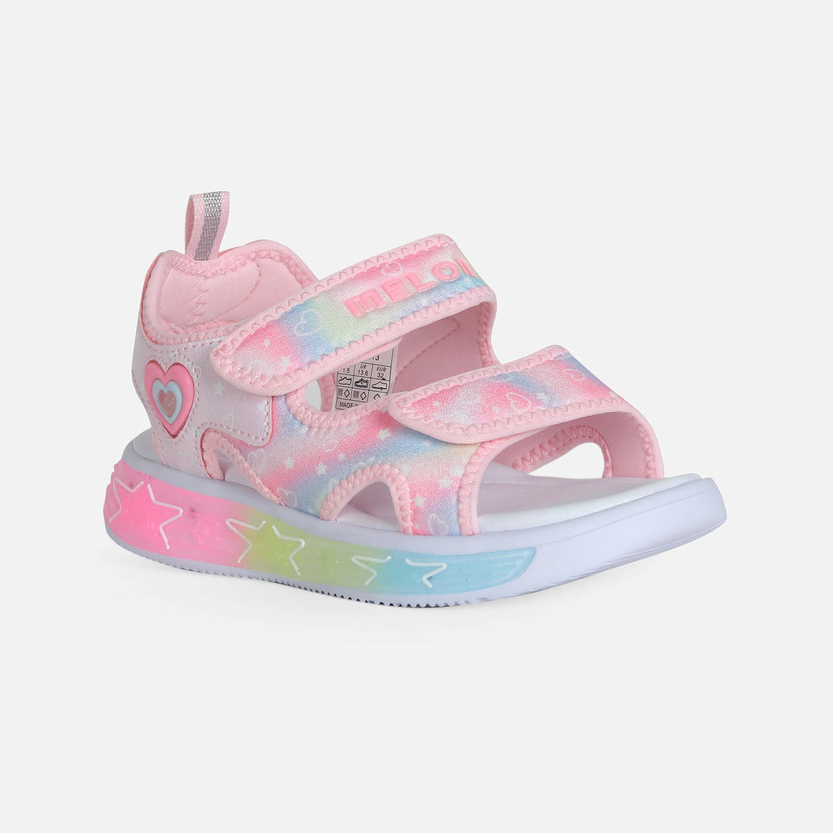 GIRLS LIGHT SLIP-ON SANDALS