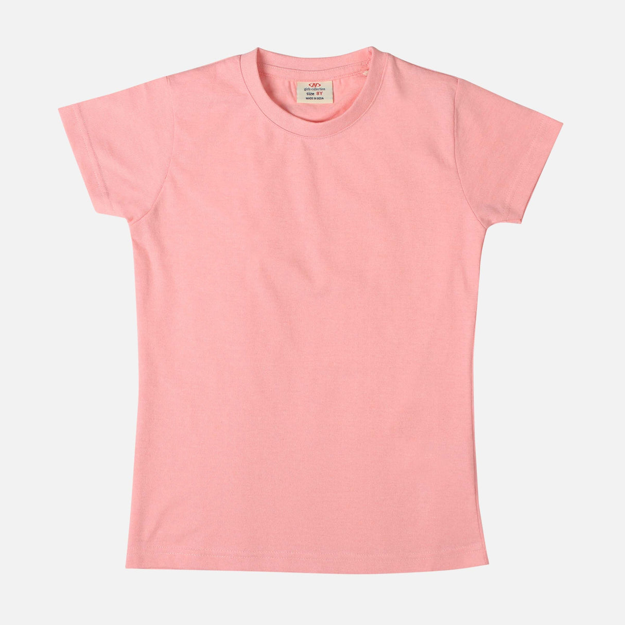 GIRLS ROUND NECK T-SHIRT REGULAR FIT