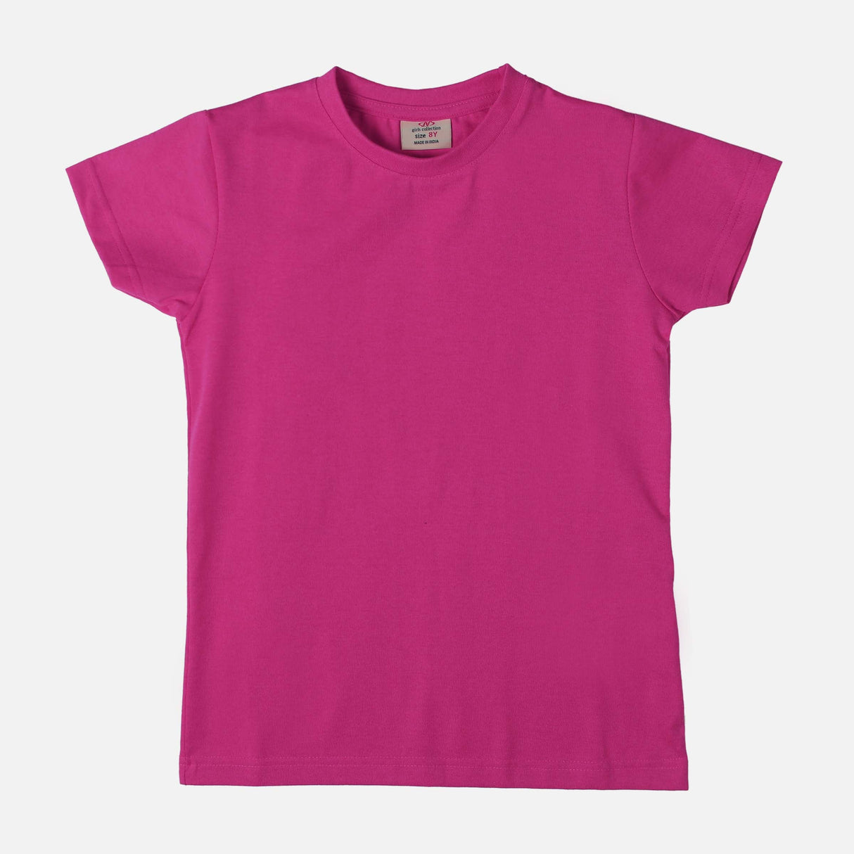 GIRLS ROUND NECK T-SHIRT REGULAR FIT