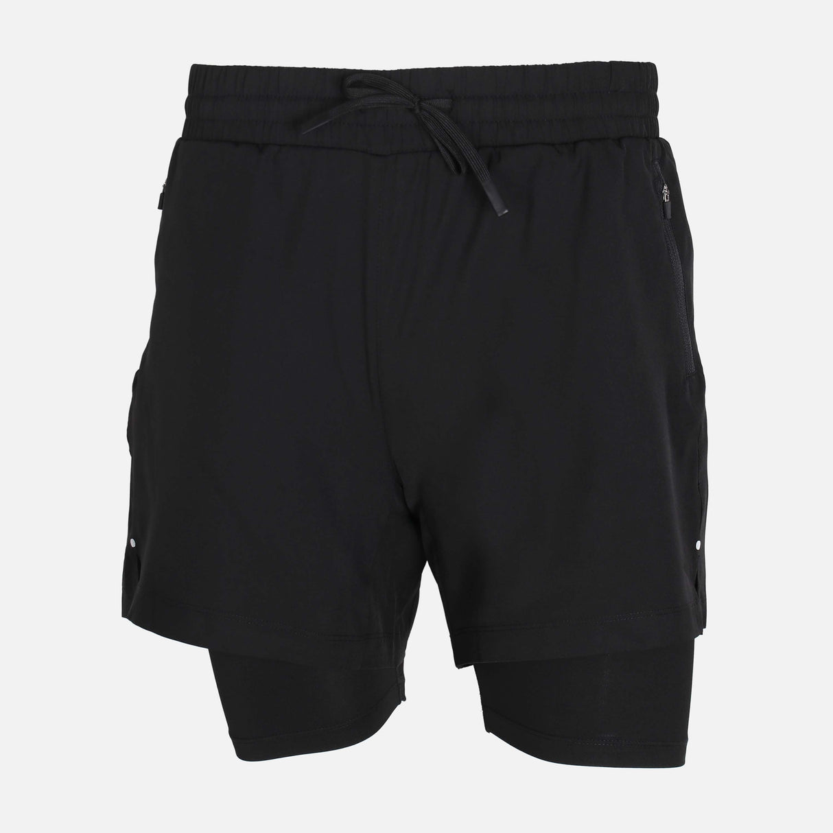MEN FITNESS DOUBLE LAYER SHORTS