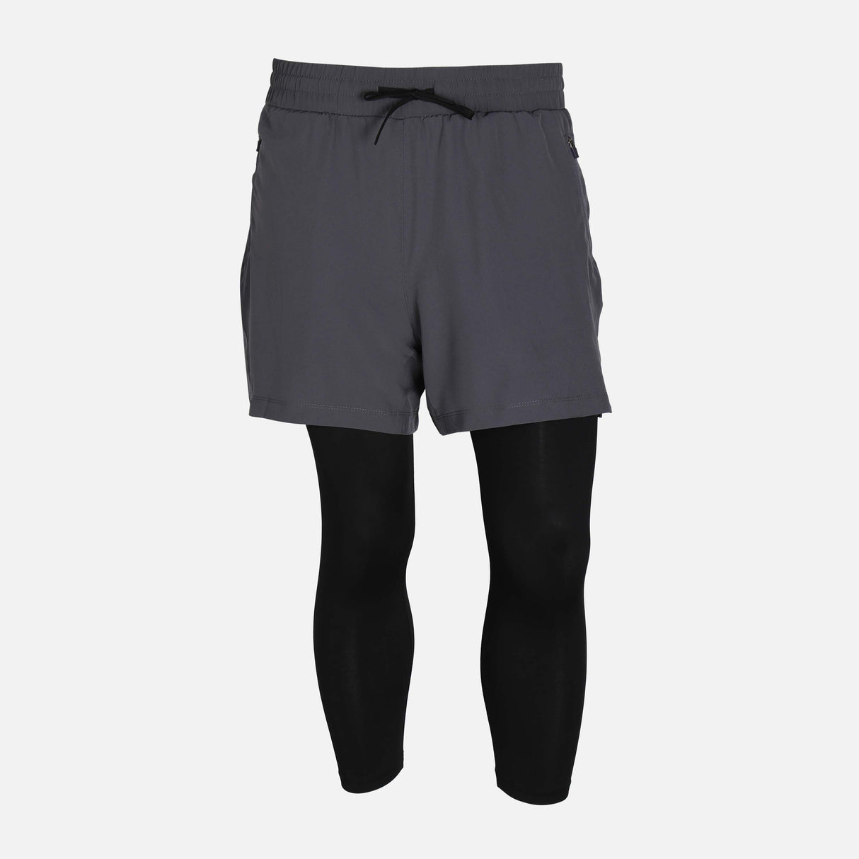 MEN FITNESS DOUBLE LAYER CAPRI