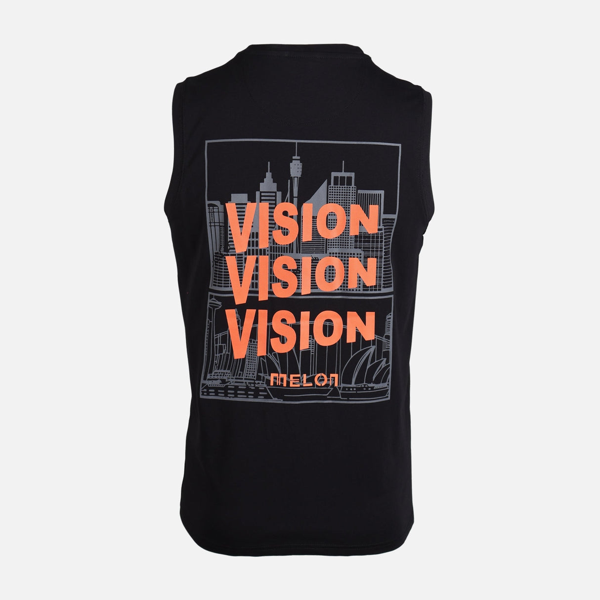 MEN VEST ROUND NECK REGULAR FIT