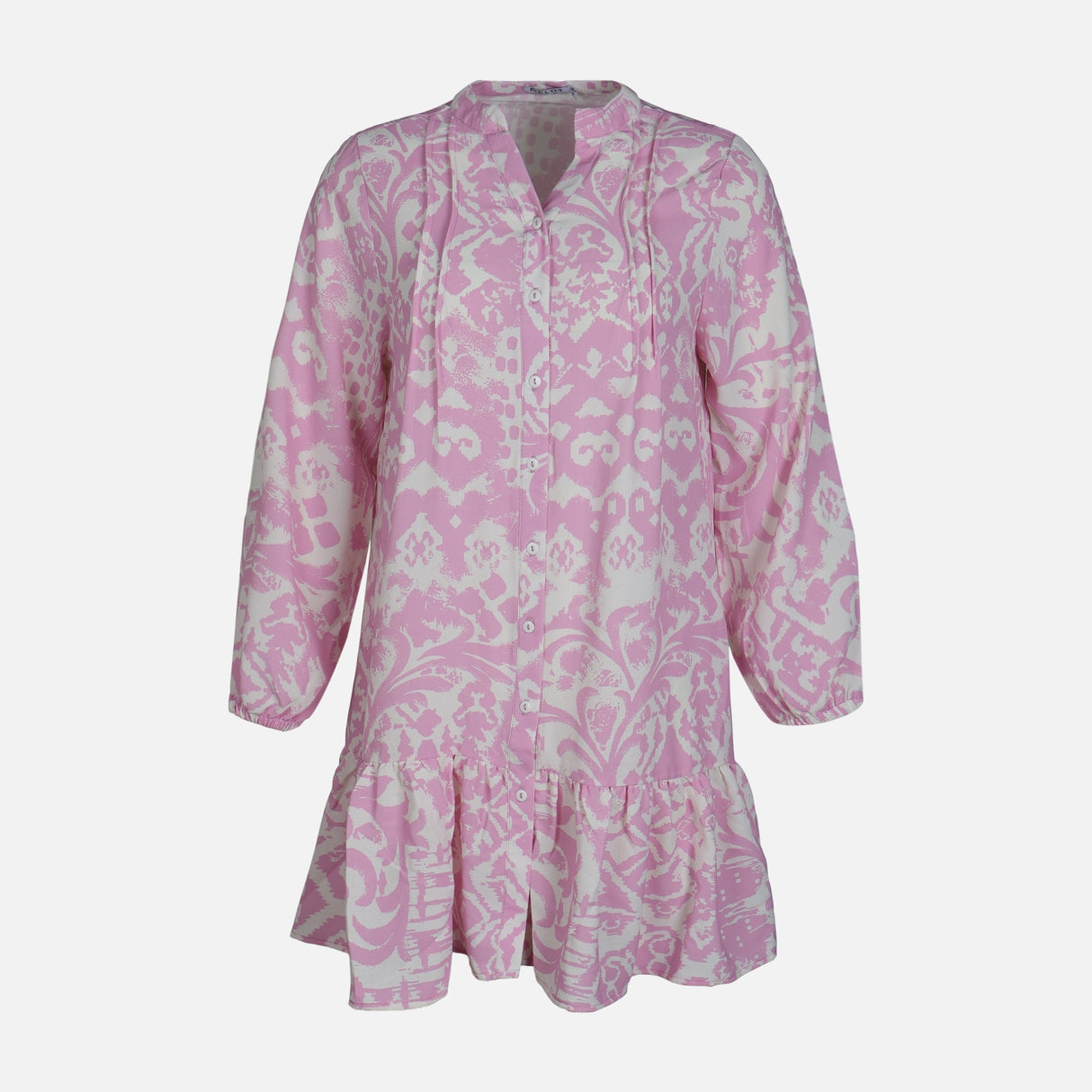 WOMEN LONG SLEEVE MIDI DRESS