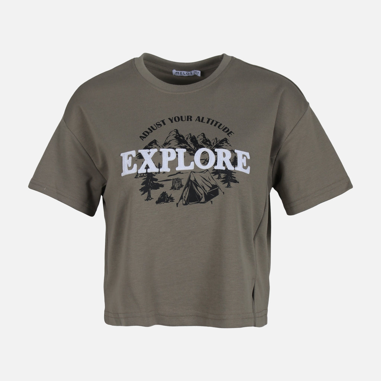 WOMEN CROPPED TEE