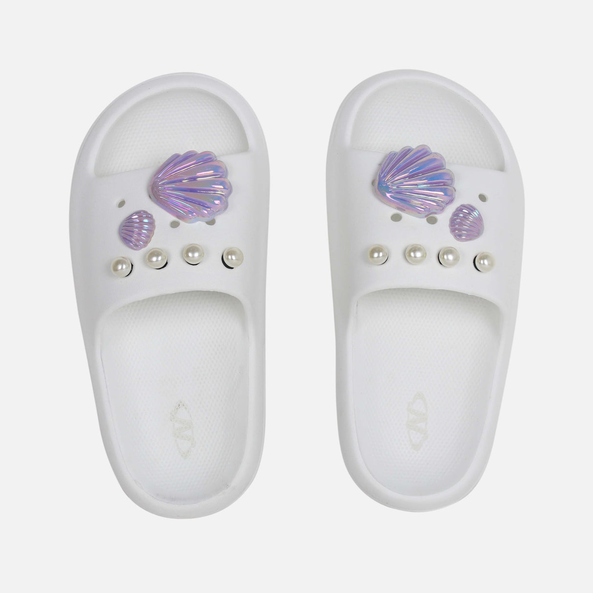 GIRLS BEACH SLIDES SLIPPERS