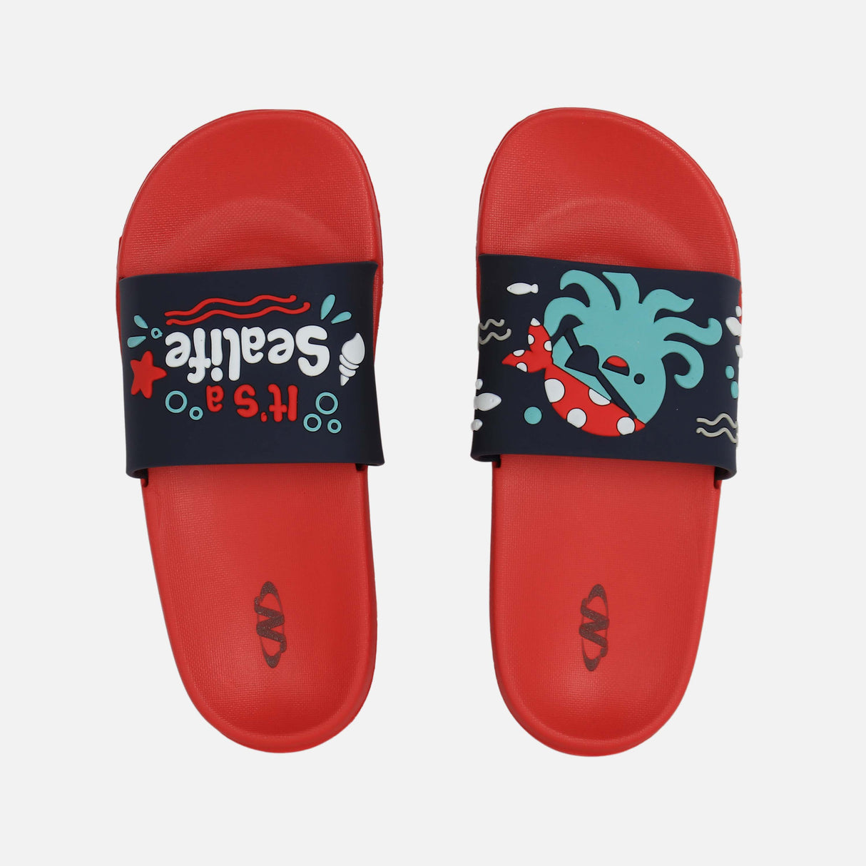 BOYS BEACH SLIDES SLIPPERS