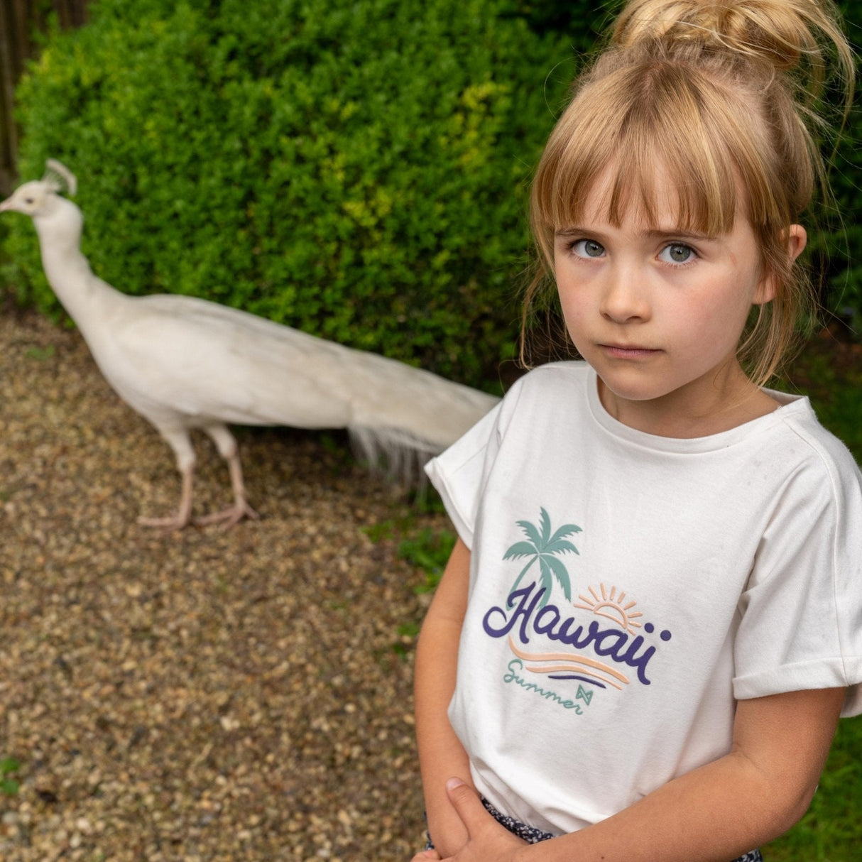 GIRLS T-SHIRT SS LOOSE FIT