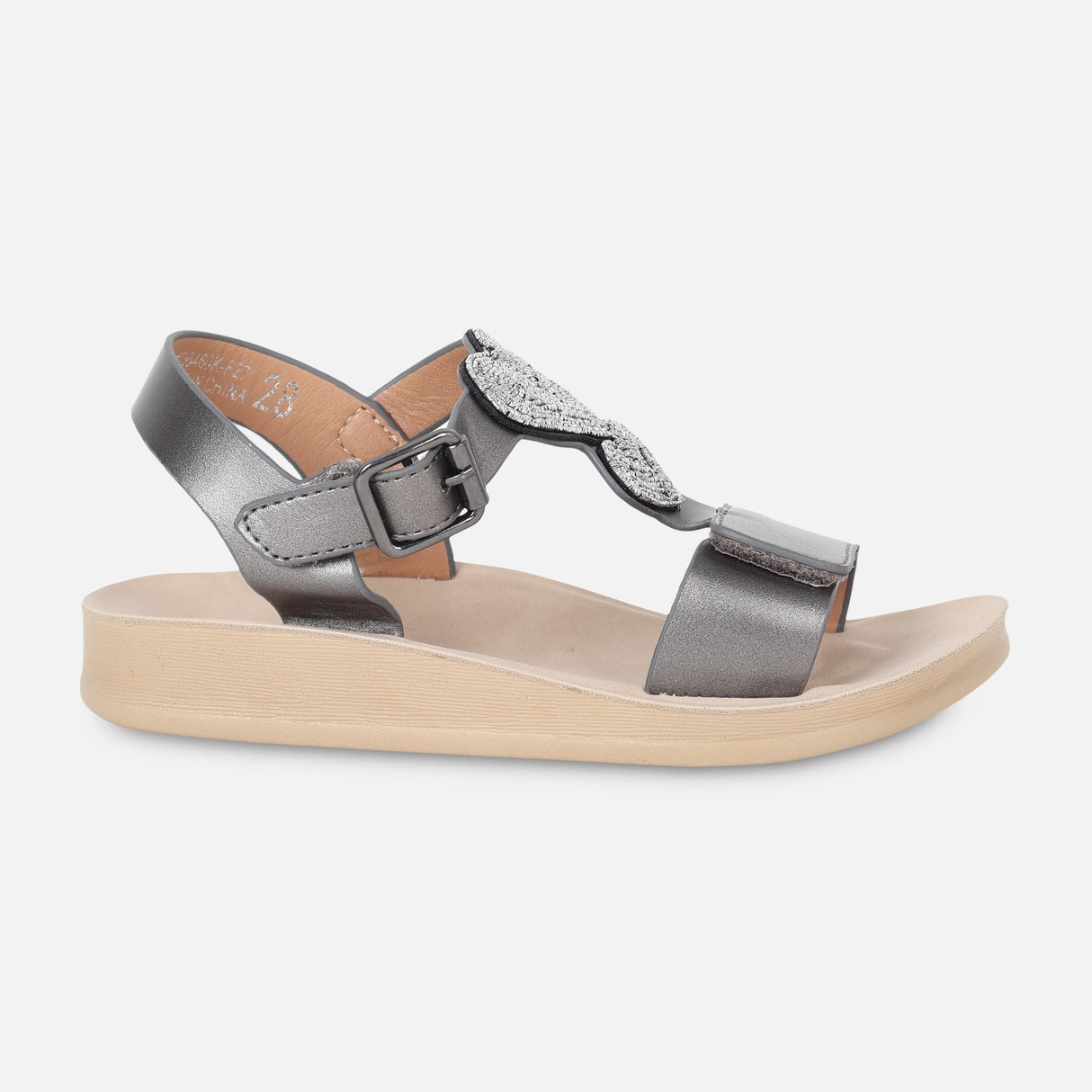 GIRLS CASUAL SLIP-ON SANDALS