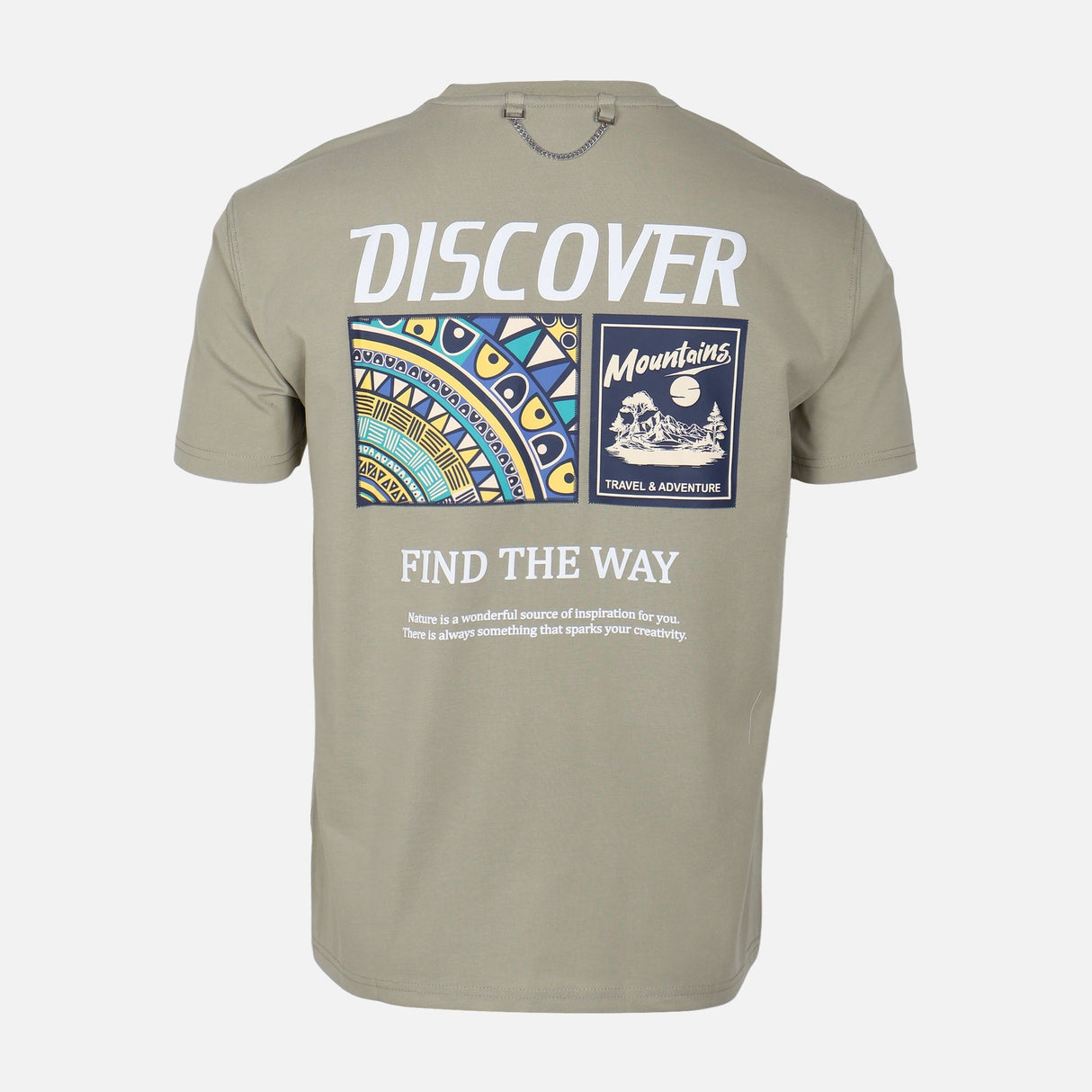 MEN T-SHIRT ROUND NECK