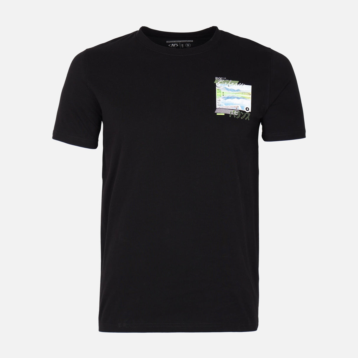 MEN T-SHIRT ROUND NECK
