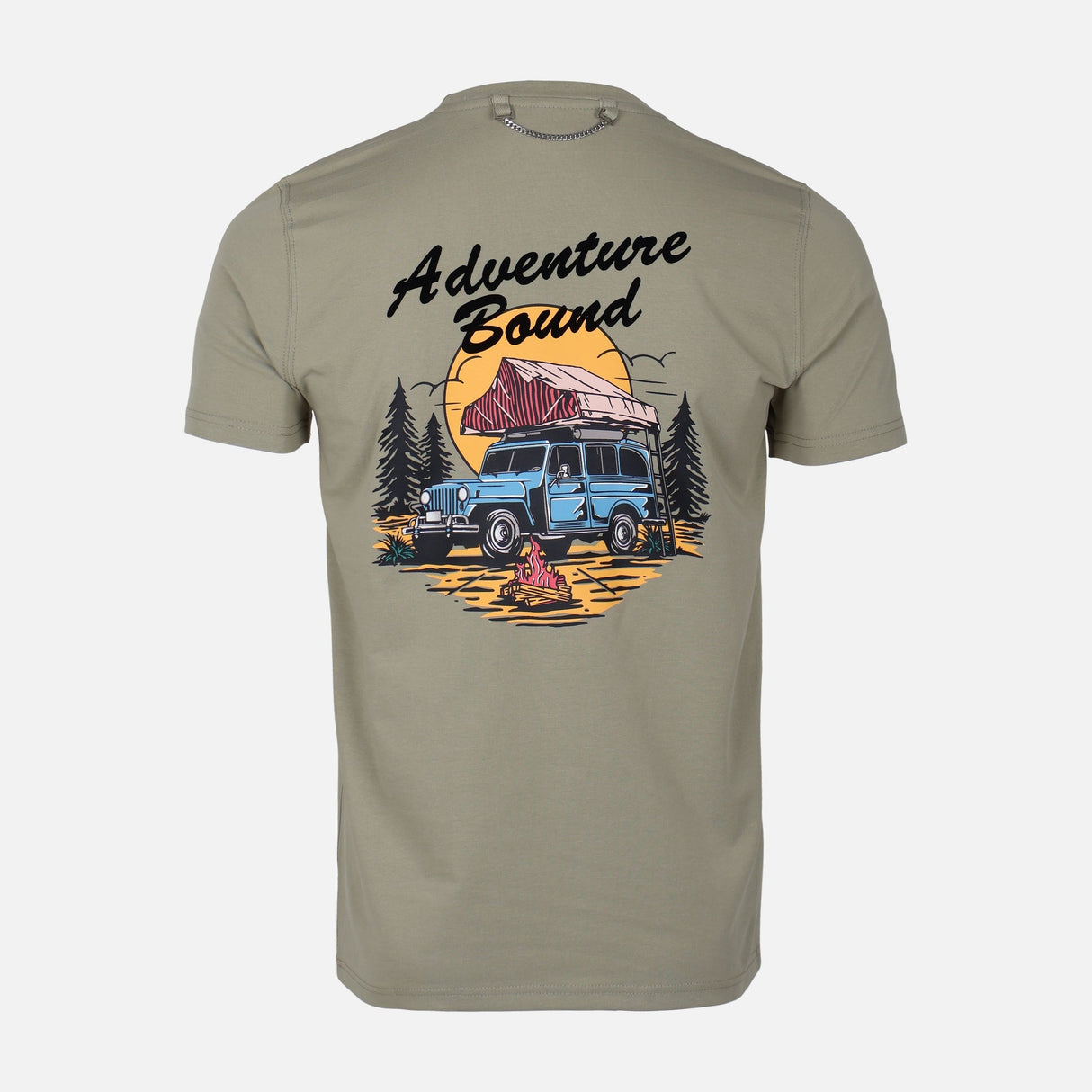 MEN T-SHIRT ROUND NECK