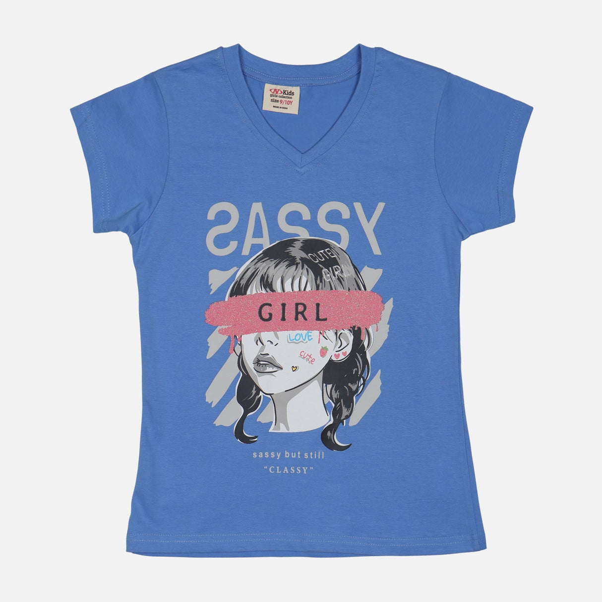 GIRLS T-SHIRT REGULAR FIT
