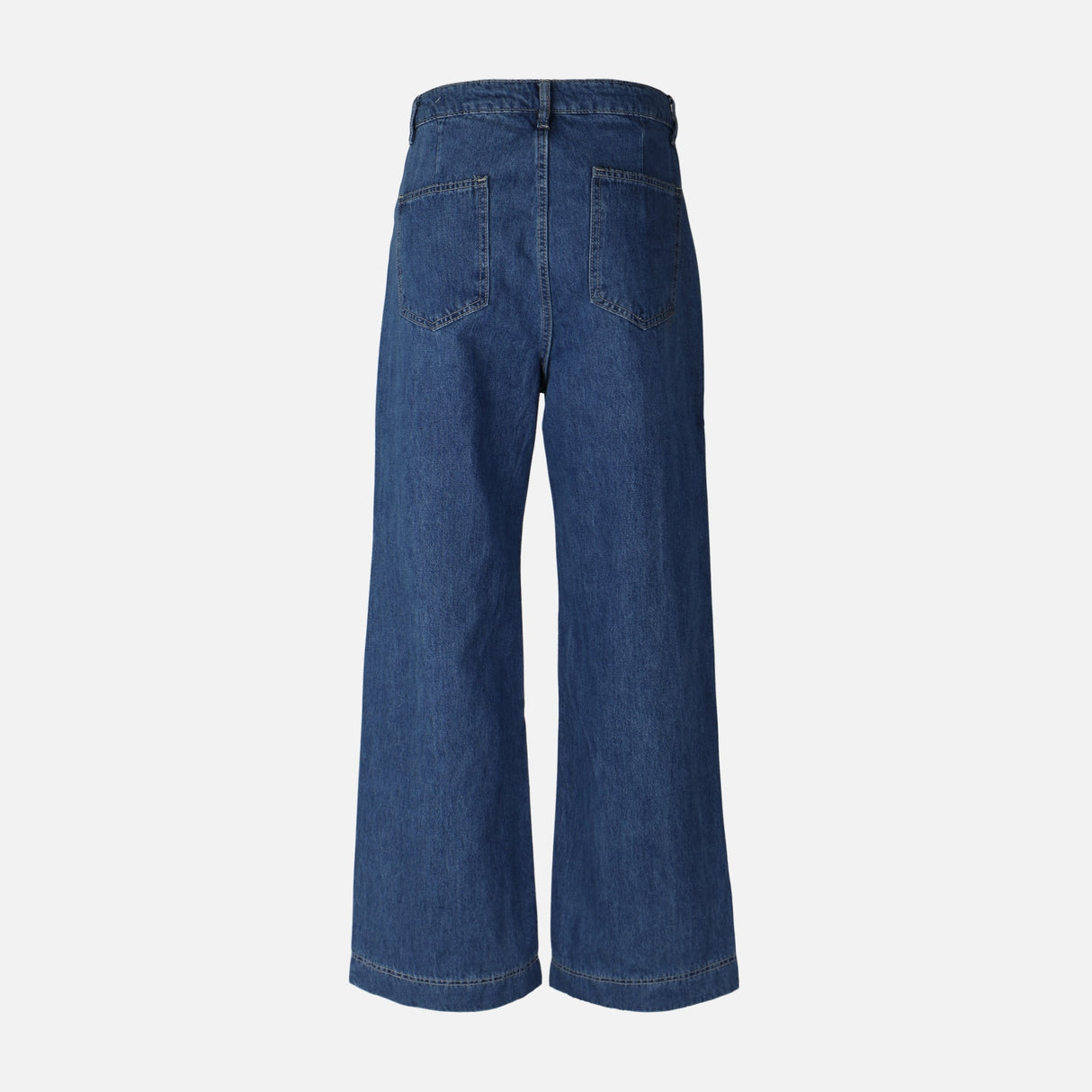 LADIES PANTS JEANS WIDE LEG