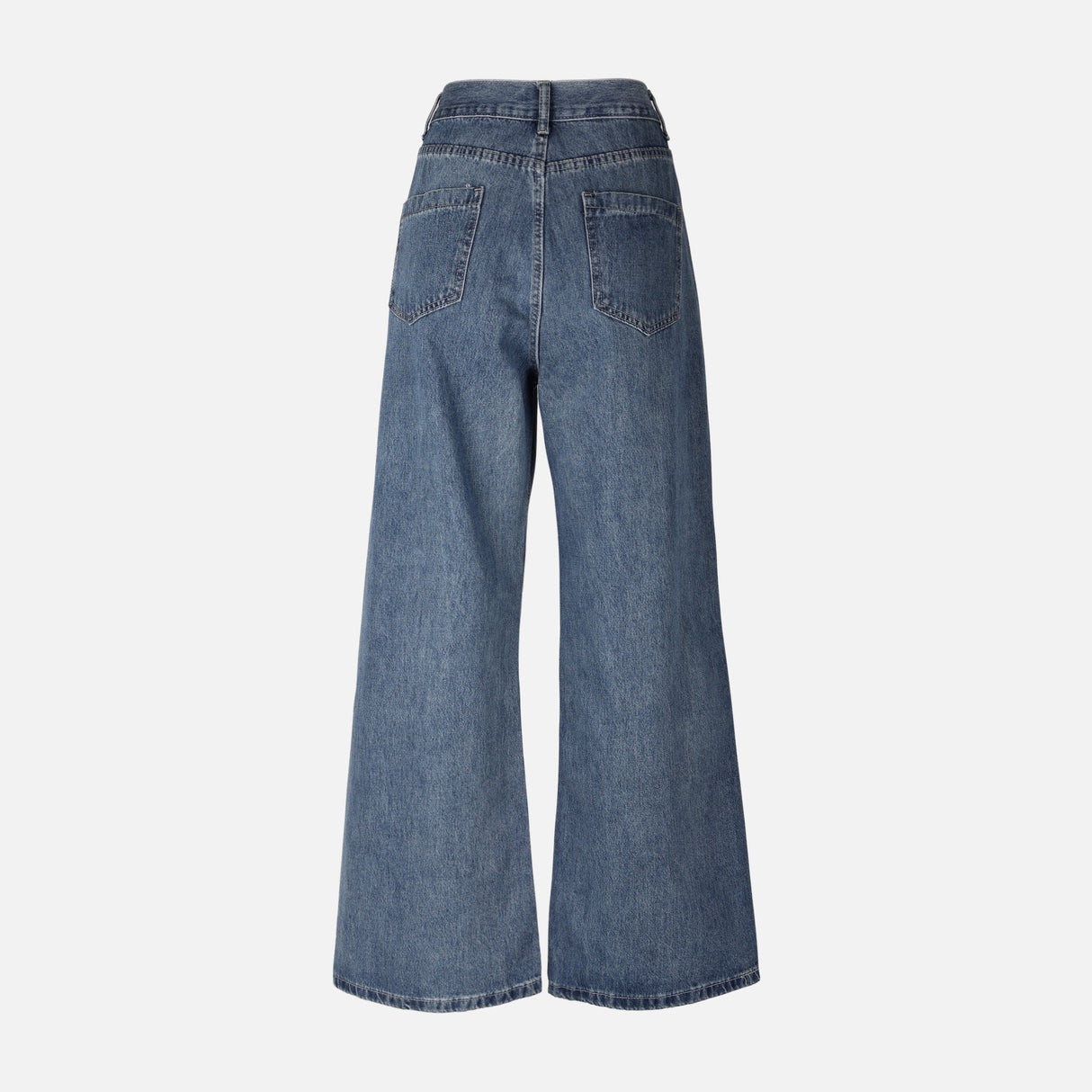 LADIES PANTS JEANS WIDE LEG