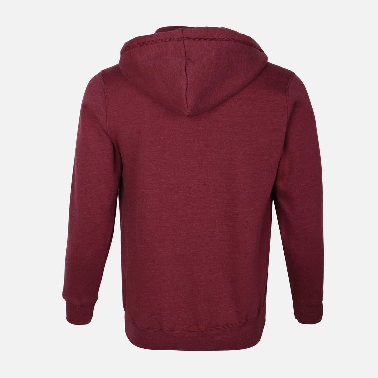 MEN SOLID FLEECE CARDIGAN WITH HOOD