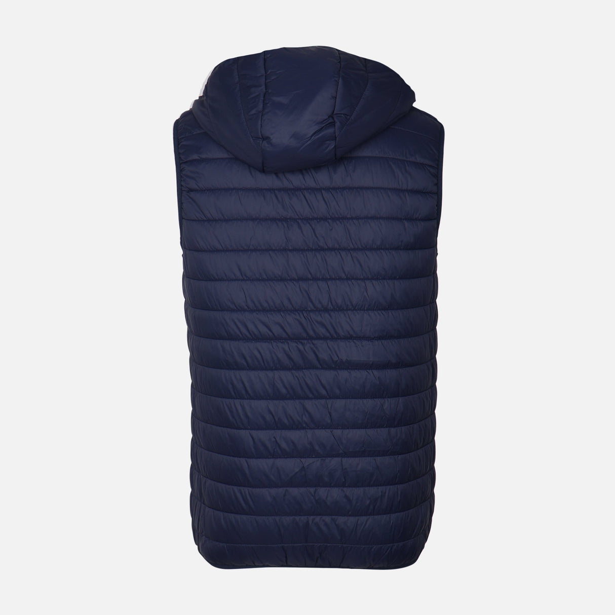 MEN BASIC PADDED VEST WITH HOOD