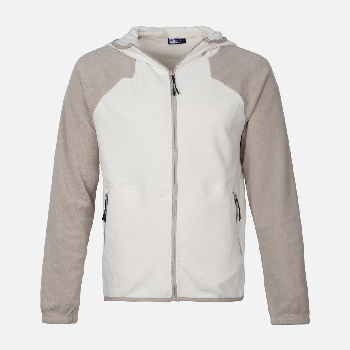 MEN FLEECE HOODED CARDIGAN