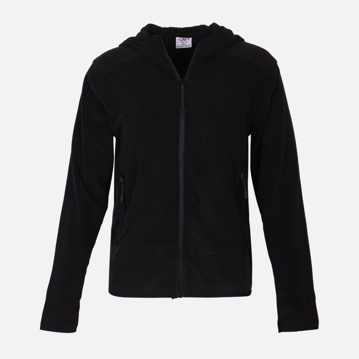 LADIES HOODED FLEECE CARDIGAN