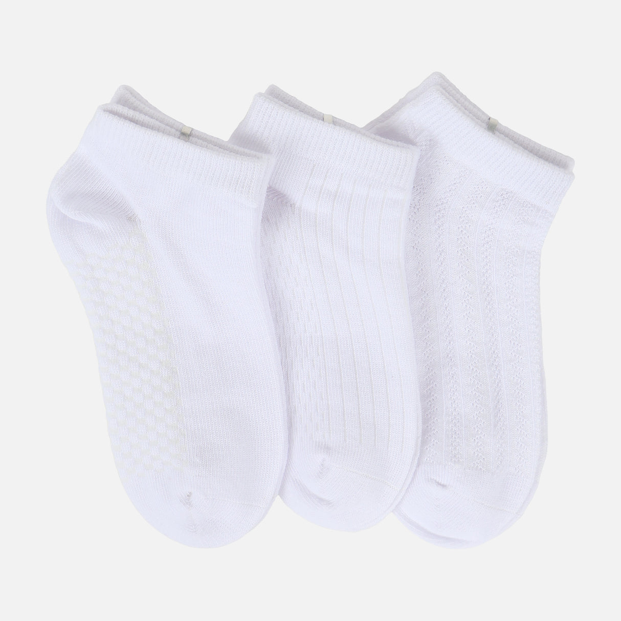 جوارب كاحل مدرسية بناتي 3 أزواج